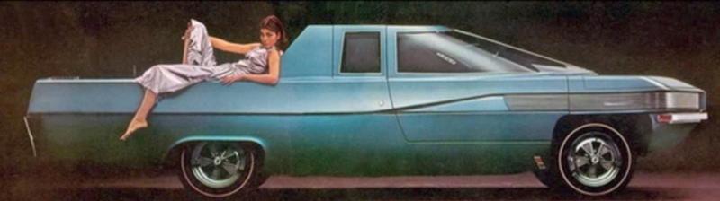 Illustration for article titled Ford Once Built A Supercar Pickup Truck